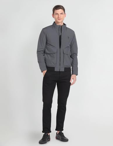U.S. POLO ASSN. Contrast Hem Lightweight Jacket