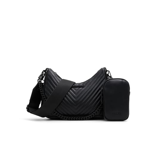 ALDO Kittani Crossbody Bag, Black/Black, Black/Black, S, Kittani Crossbody Bag