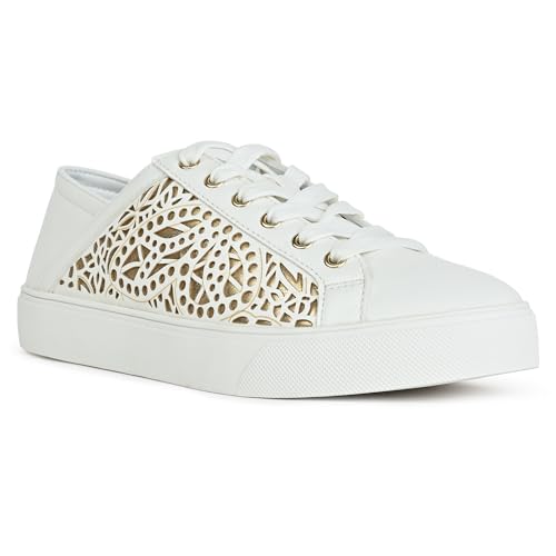 ALDO CARENTERIEL710 Gold Women Synthetic Sneakers