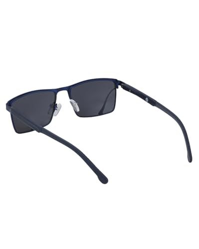 Carlton London Premium Blue Toned with Polarised Lens Wayfarer Sunglass for unisex