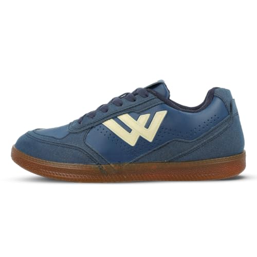 WALKAROO Men's Retro Casuals - ONG97005 Teal Blue