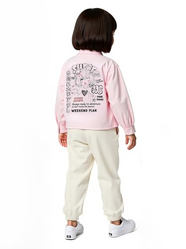 Max Girl's Regular Fit Shirt (S725CPP01_Pink