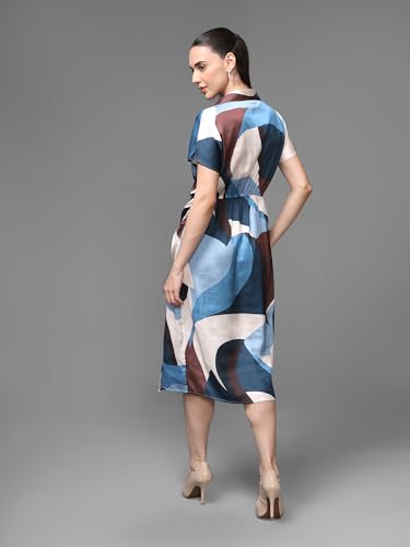 Kazo Taksim Midi Dress (in, Alpha, XL) Blue