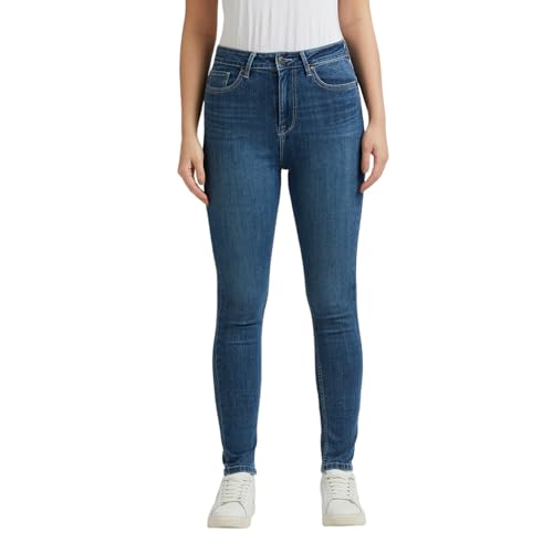 Pepe Jeans Women's Skinny Jeans (PL204966J678_MED Indigo