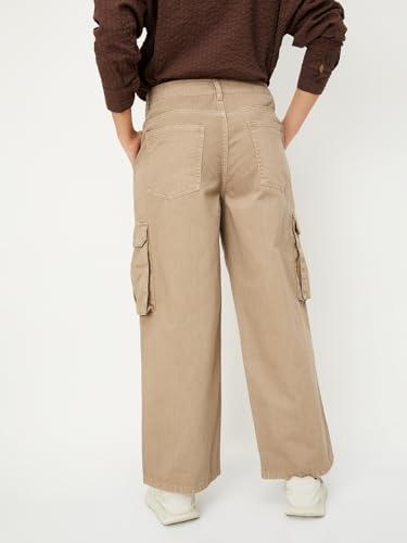 Max Women's Regular Cargos (BRONCO2D_White