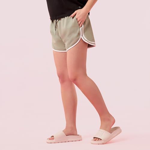 Enamor Women's Boxer Shorts (E702_Jade