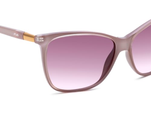 IRUS Women Butterfly sunglasses | 100% UV protection | Medium Size | Pink Gradient Polycarbonate lens