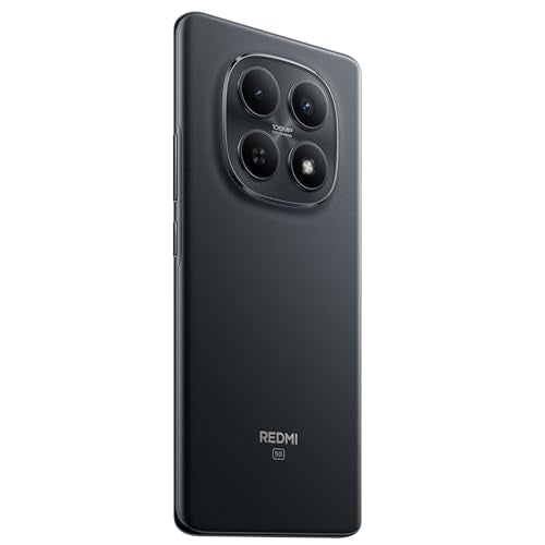 REDMI Note 15 5G (Black, 8GB RAM 256GB Storage) | 108MP OIS Camera | Snapdragon 6 Gen 3 | 17.2cm Tough Curved AMOLED Screen | Segment's Slimmest Phone | 5520mAh Battery | 45W Fast Charging