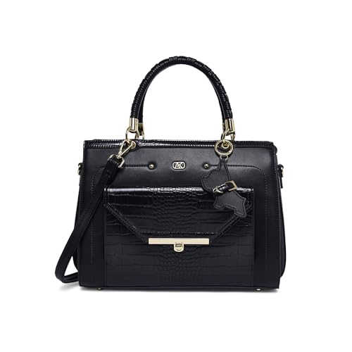 Akiki London Women's Hambledon Medium Satchel Handbag | Satchel Bag for Work | Ladies purse | Stylish Shoulder Bag | Gift For Women