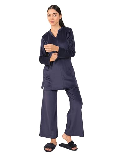 Sweet Dreams Women's Solid Kurti Pyjama Set