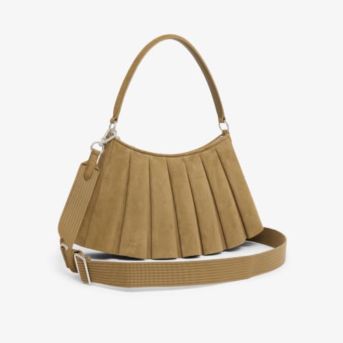 Medium Lenglen Suede Leather Purse