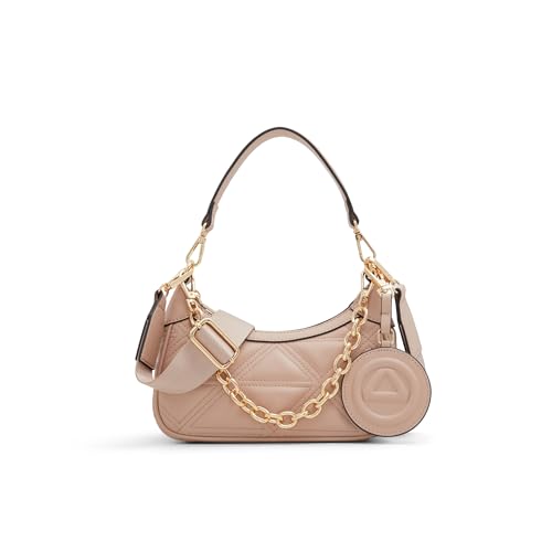 ALDO Womens Ferventtx Shoulder Bag, Light Pink, M, Ferventtx