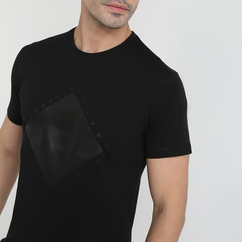 Raymond Men Contemporary Fit Houndstooth Pattern Poly Wool Blend Notch Collar Full Sleeve Formal Blazer (Size:100)-RMJX02691-O6 Brown