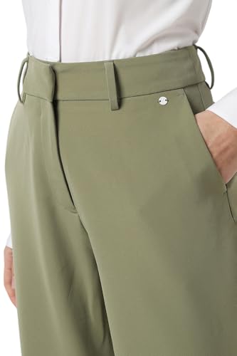 Van Heusen Women's Regular Casual Pants (VWTFFRGFK18087_Olive