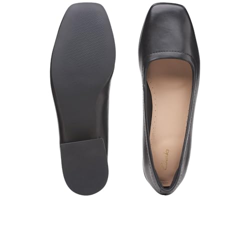 Clarks Seren30 Court Black UK-3