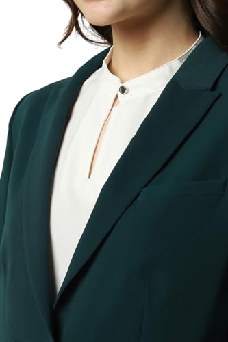 Women Green Regular Fit Blazer