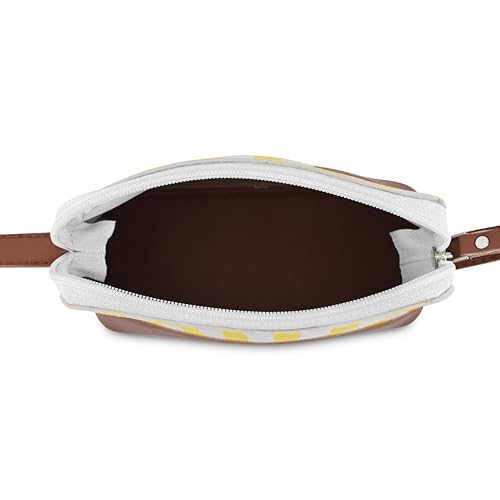 Fastrack Dual Color Striped Sling Bag for Women, Girls and Ladies