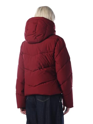 ONLY Women's A-Line Coat (15352037- Cabernet