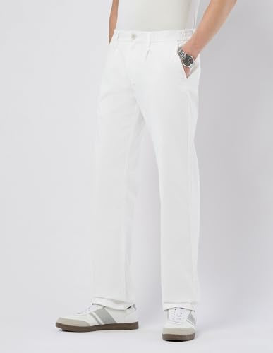 U.S.Polo ASSN. Men's Straight Casual Pants (USTRO046R_White