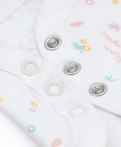Mi Arcus Cotton Baby Rompers/Bodysuits/Jumpsuit for Boys and Girls Cancerian Unisex Onesie - Showering Love (Pack of 2) (6-9 Months)