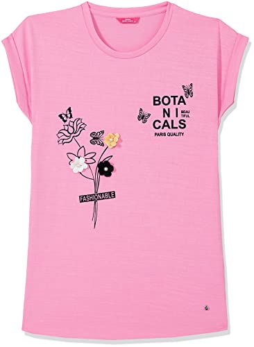 Monte Carlo Girl's Regular T-Shirt (522056265-1_Multicolor 5-6 Years)