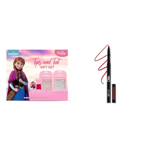 RENEEPrincess by Tips & Tint Beauty Gift Set For Preteens Popsicle Lip Balm- Anna Valentine Combo 04