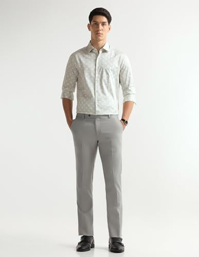 Arrow Green Formal Shirt_ARAEOSH3097_40