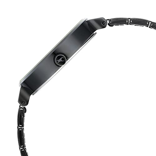 Fastrack Stunners Quartz Analog Black Dial Black Metal Strap Watch for Girls - NS6265NM01