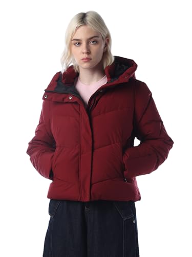 ONLY Women's A-Line Coat (15352037- Cabernet