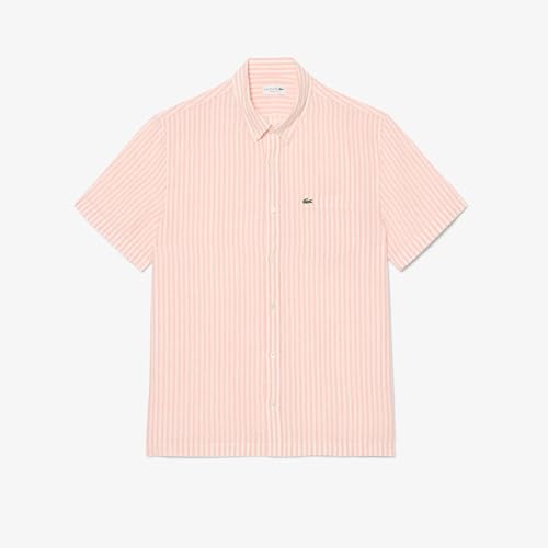 Regular Fit Short Sleeved Linen Shirt