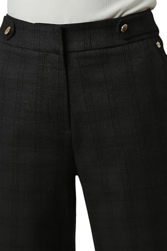 Van Heusen Women's Regular Casual Pants (VWTFFRGFP30524_Grey
