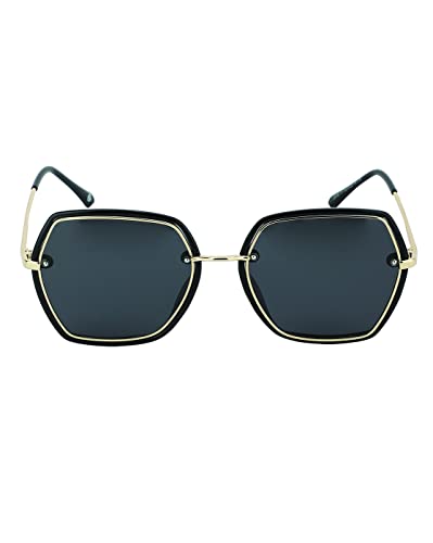 Carlton London Women UV Protected Oversized Sunglasses 2219-C1