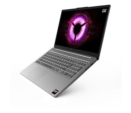 Lenovo LOQ Essential AMD Ryzen 7 7735HS | NVIDIA RTX 4050 6GB (16GB RAM/512GB SSD/FHD IPS/144Hz Refresh Rate/15.6" (39.6cm)/Windows 11/Office Home 2024/Grey/1.8Kg), 83S000GLIN Gaming Laptop
