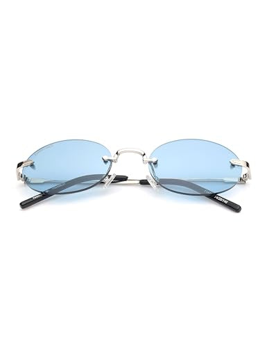 Fastrack Sunglasses |OVAL Silver |UV protected | Large