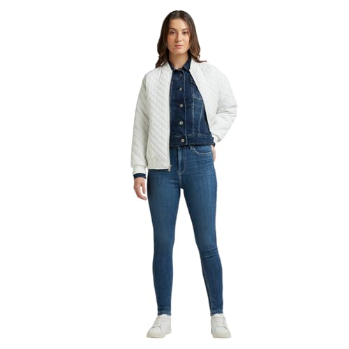 Pepe Jeans Women's Skinny Jeans (PL204966J678_MED Indigo