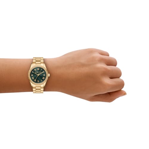 Michael Kors Lexington Gold Quartz Stainless Steel Watch MK7622