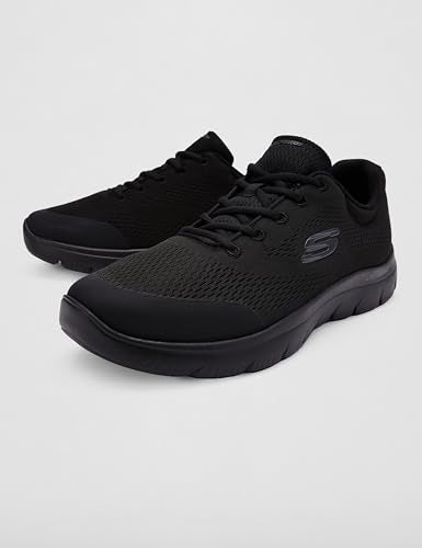 Skechers-Men's Casual Shoes-SUMMITS-894399ID-BBK-11 Black