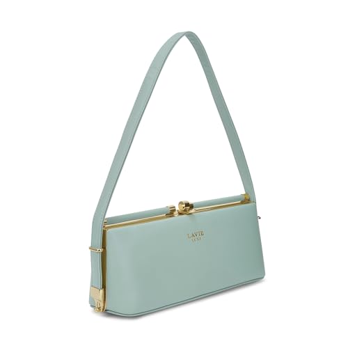 Lavie Luxe Women's Parallel Small Frame Satchel Bag | Satchel Handbag for Work | Ladies Purse | Stylish Shoulder Bag | Gift for Women