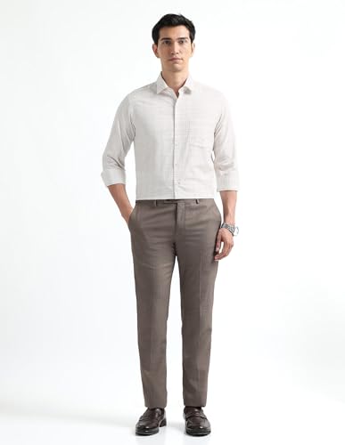 Arrow Beige Formal Shirt_ARAEOSH2957_39