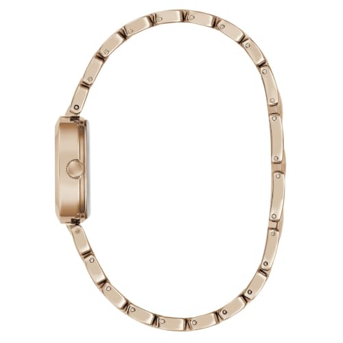 GUESS Square 25mm White Dial Analog Women Watch - GW1098L4