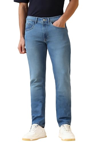 Men Blue Mid Wash Jeans