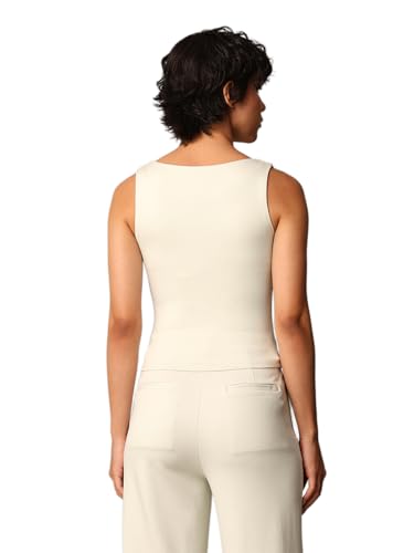 ONLY Women Regular Fit Cream Top