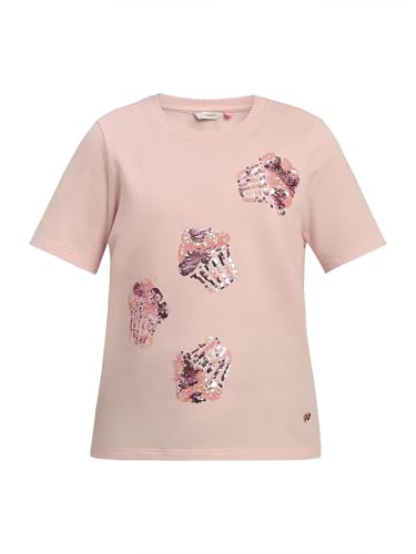VERO MODA Girl Regular Fit Pink Tshirt