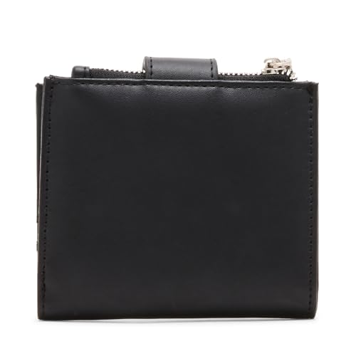Steve Madden Women's Jem-b Bifold Wallet, Black, One Size, Steve Madden Jem-b Bifold Wallet