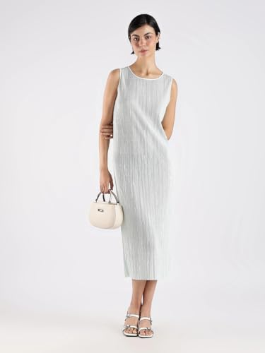 Calvin Klein Jeans Women's Polyester Sheath Below The Knee Casual Dress (44A211G020_Billowing Sail