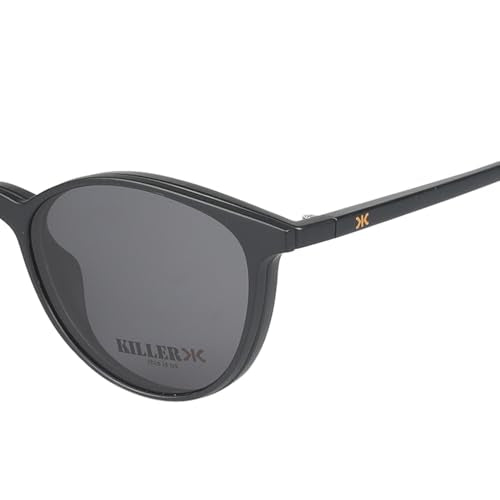 KILLER Premium Women's Sunglasses Polarized Sunglasses Black Color TR 90 Frame Full rim Oval Shaped UV Protection Sunglasses For Men & Women