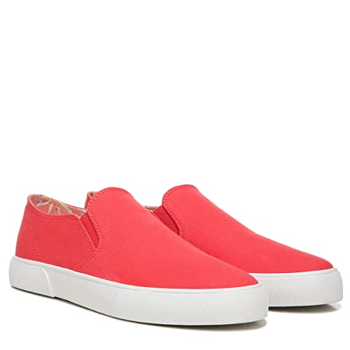 Vionic Women's Carefree Groove Slip On Fashion Sneaker- Sustainable Washable Shoes with Orthotic Insole Arch Support, Medium Fit, Women's Sneakers Sizes 5-11, Poppy, 8.5