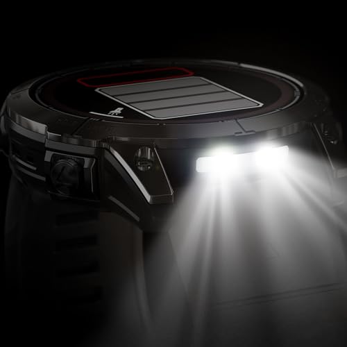 Garmin Fenix 7X Pro Sapphire Edition Smartwatch with Band, 51 mm Case, Carbon Gray/Black