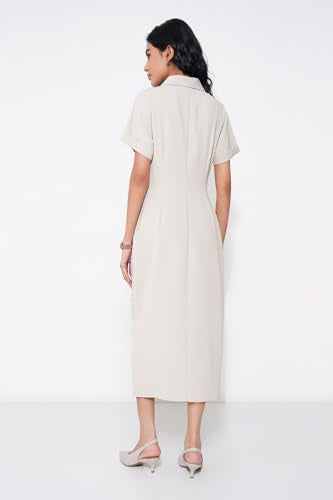 Annabelle by Pantaloons Womens Dress_AW25WWANDRS00026C9A165_Birch_L