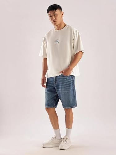 Calvin Klein Jeans Logo Relaxed Fit Cotton T Shirt